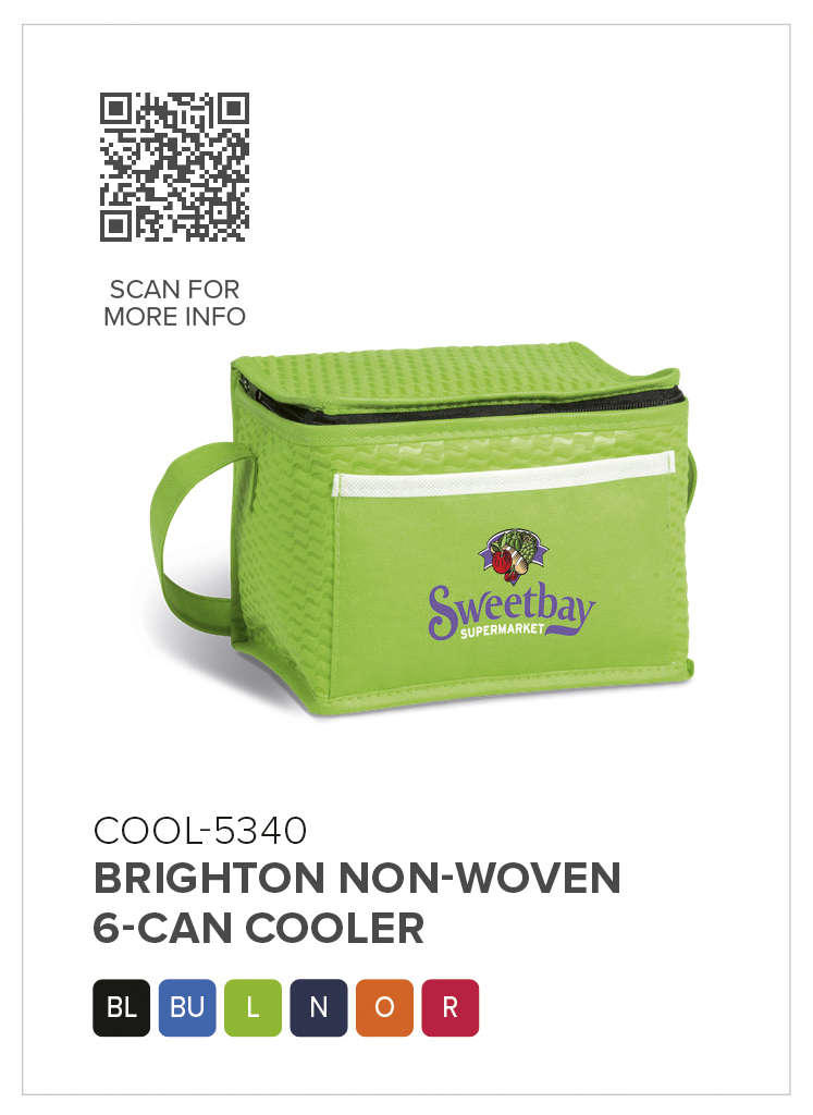 Brighton Non-Woven 6-Can Cooler